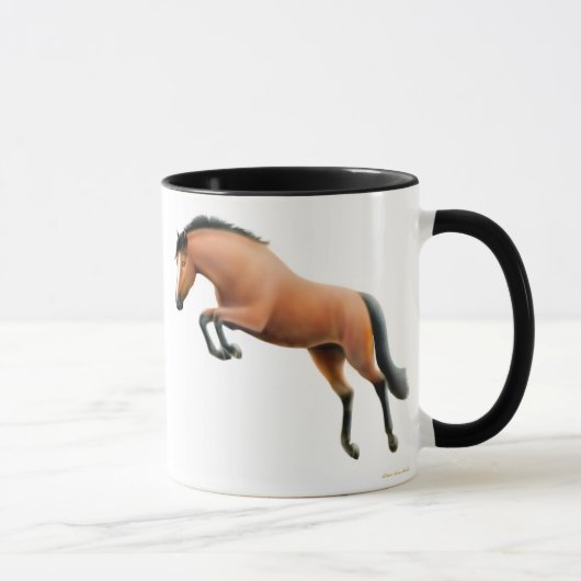 Tasse sautante de sonnerie de cheval de baie (Droite)