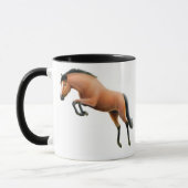 Tasse sautante de sonnerie de cheval de baie (Gauche)
