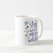 Tasse sauvage d'aquarelle d'enfant de lune de (Devant droit)