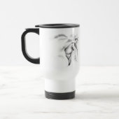 Tasse sauvage de cheval blanc (Gauche)