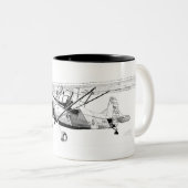 Tasse sauvage de deux écrites au crayon (Devant droit)