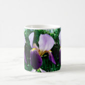 Tasse sauvage de photo d'iris (Centre)