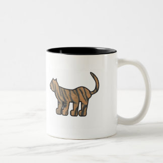 Tasse sauvage de tigre de chose