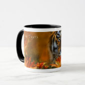 Tasse sauvage de tigres (Devant gauche)