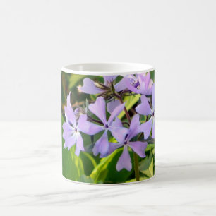 Tasse sauvage de violettes