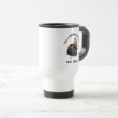 Tasse sauvage drôle de chasse de la Turquie (Devant droit)
