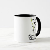 Tasse Sauvez les Koalas (Devant droit)