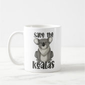 Tasse Sauvez les Koalas (Gauche)