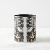 Tasse Scène hivernale enneigée (Centre)