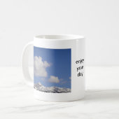 Tasse Schneeberg : profitez de votre journée (Devant gauche)