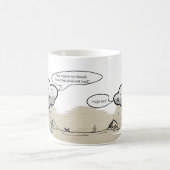 Tasse sèche d'humour de nuage (Centre)
