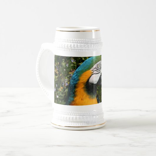 Tasse secourue d'aras (Devant gauche)