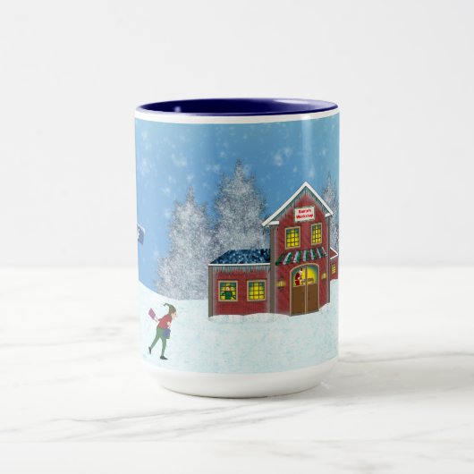 Tasse secrète de Pôle Nord de Père Noël (Centre)