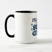 Tasse Senior Blagues JE PARLE COURAMMENT LANGUE DE (Gauche)
