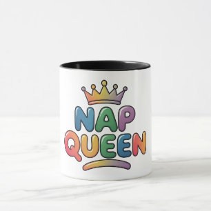 Tasse Senior Funnies Femme Reine du Sommeil