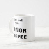 tasse SEÑOR COFFEE (Devant gauche)