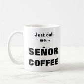 tasse SEÑOR COFFEE (Gauche)