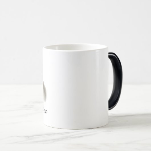 Tasse sensible à la chaleur de mite (Devant droit)