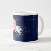 Tasse Séquence Fibonacci et la Grande Vague (Devant droit)