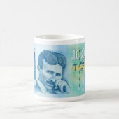 Tasse serbe de devise de Nikola Tesla (Centre)