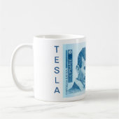Tasse serbe de devise de Nikola Tesla (Gauche)
