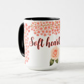 Tasse Sérénité Rose du Matin (Devant gauche)
