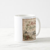 tasse shabby chic Noël  (Devant droit)