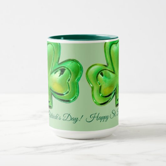 Tasse Shamrock Saint-Patrick (Centre)