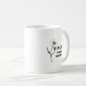 Tasse « Si je suis à l'heure » (Devant droit)