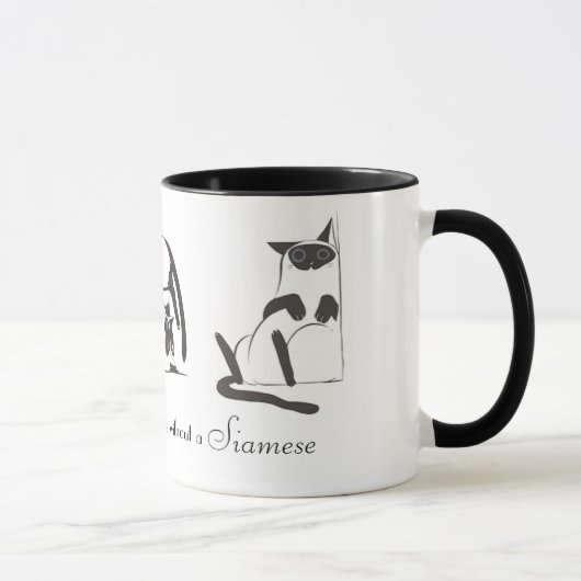 Tasse siamoise de sonnerie (Droite)