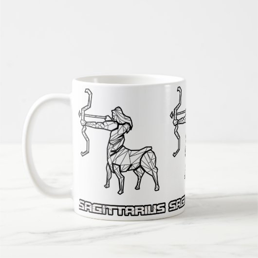 Tasse Signe du zodiaque Sagittaire (Gauche)