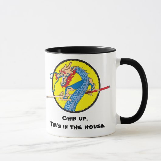 Tasse signée de dragon (Droite)