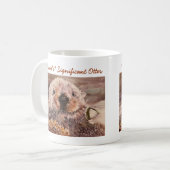 Tasse significative de loutre de Saint-Valentin de (Devant gauche)