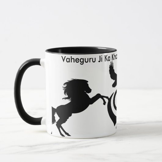 Tasse sikhe d'animaux (Gauche)