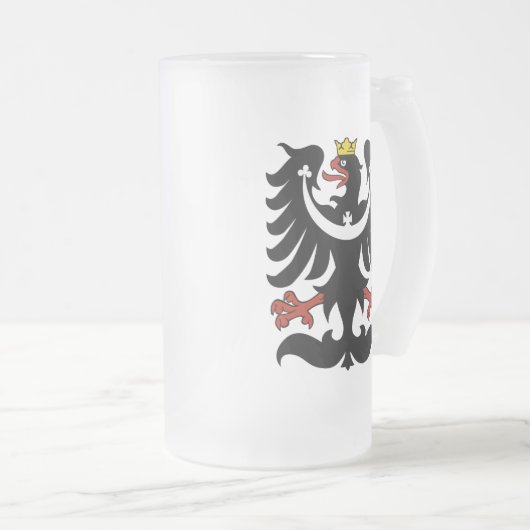Tasse silésienne tchèque d'Eagle (Devant droit)