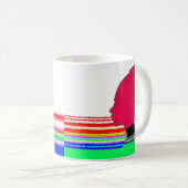Tasse Silhouette Rétro (Devant droit)