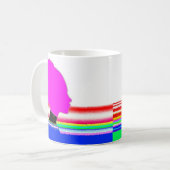 Tasse Silhouette Rétro (Devant gauche)
