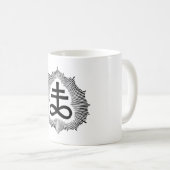 Tasse simple de blanc de Sigil de soufre de Magus (Devant droit)