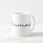 Tasse simple de demoiselle d'honneur (Devant droit)