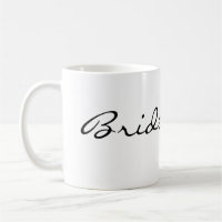 Tasse simple de demoiselle d'honneur