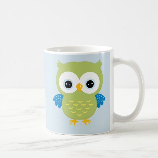 Tasse simple de hibou (Droite)