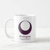 Tasse simple de logo de Birthingway (Gauche)