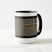 Tasse simple de Longhorn (Devant droit)