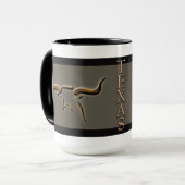 Tasse simple de Longhorn (Devant gauche)