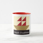 Tasse simple de traditions (Centre)