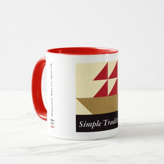 Tasse simple de traditions (Devant gauche)