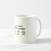 Tasse Simple Femme Hiver (Devant droit)