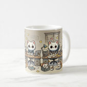 Tasse Simple Whiskers Chaos de Bureau (Devant droit)