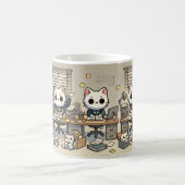 Tasse Simple Whiskers Chaos de Bureau (Centre)