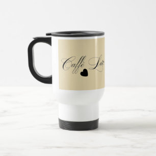 Tasse simplement sophistiquée de voyage de Caffe